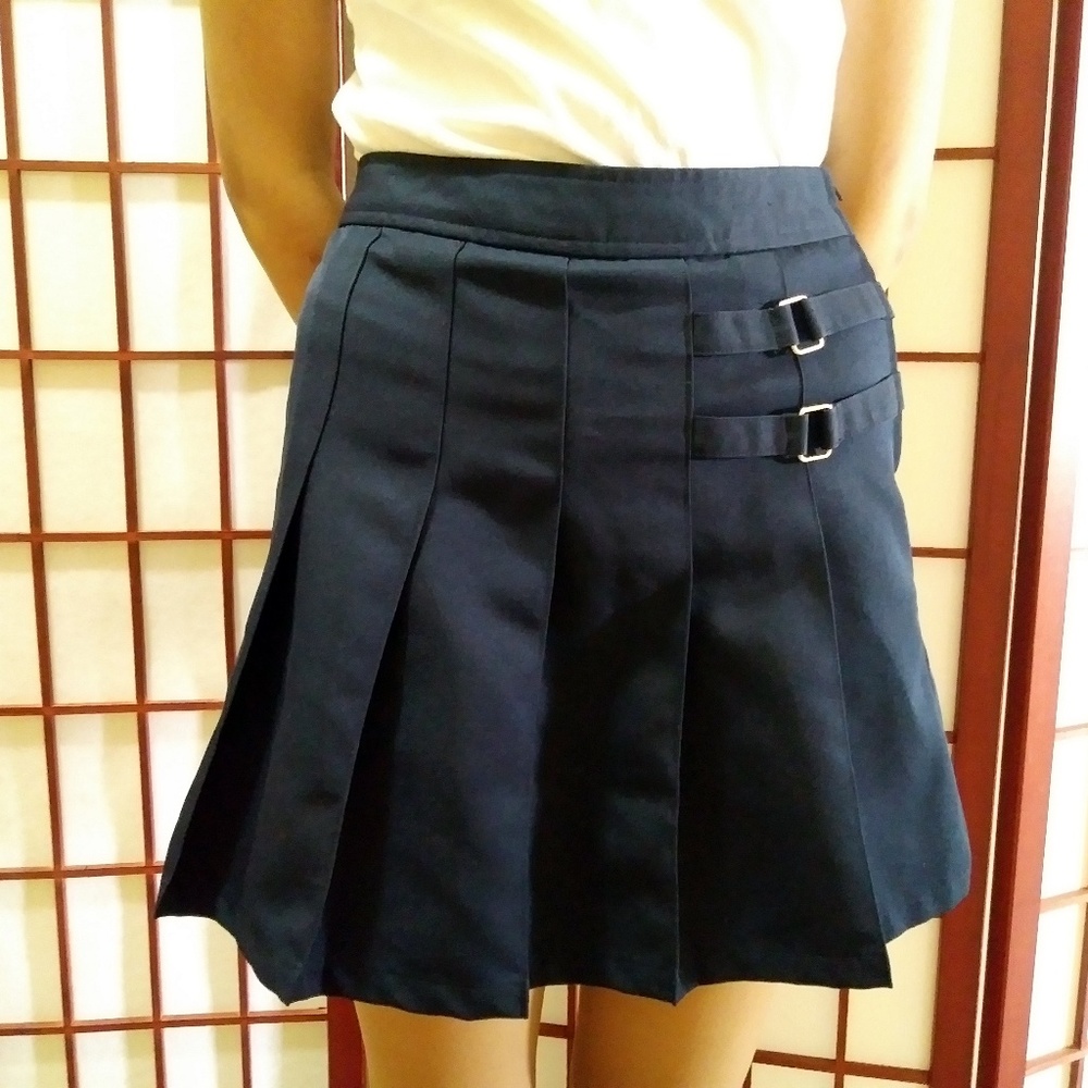 Pleated French Toast Skirt